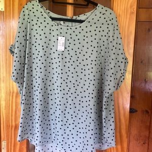 Adorable polka dot top